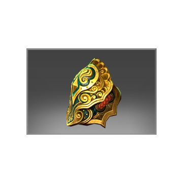 Inscribed Pauldron of the Dreadborn Regent