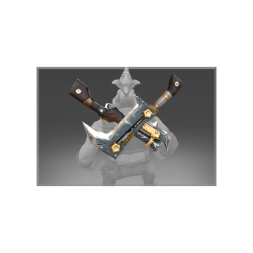 Inscribed Shotgun Blade of the Darkbrew Enforcer