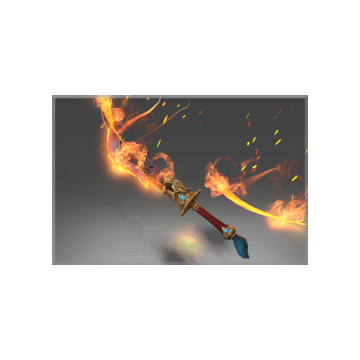 Inscribed Sword of the Smoldering Sage