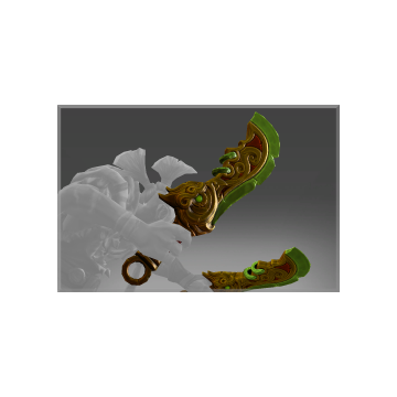Inscribed Twin Blades of the Imperious Command