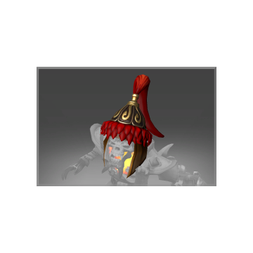 Inscribed Helmet of the Burning Decree