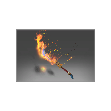 Inscribed Off-Hand Sword of the Smoldering Sage