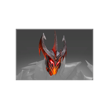 Autographed Helm of the Burning Nightmare
