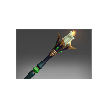 Inscribed Staff of the Itinerant Scholar