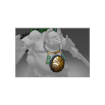 Inscribed Medallion of the Ghastly Gourmand