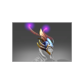 Inscribed Helm of the Reef Kyte Rider