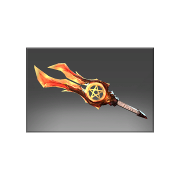 Inscribed Fallen Sword
