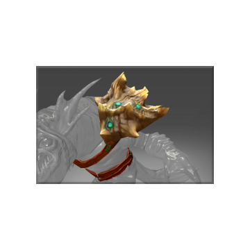 Cursed Deep Warden's Conch Pauldron