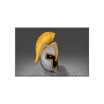 Autographed Commander's Helm of the Flameguard