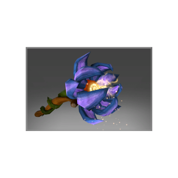 Inscribed Flower Staff of the Peace-Bringer