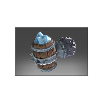 Inscribed Frozen Stein of the Bar Brawler