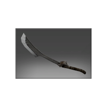 Inscribed Long-Fang the Grey Blade