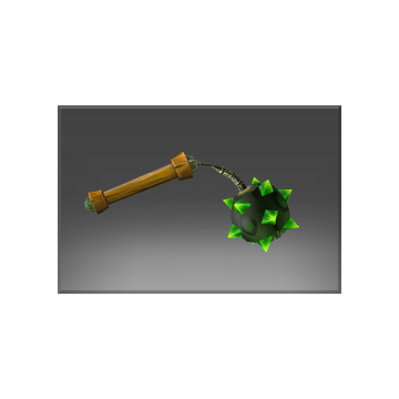 Inscribed Emerald Frenzy Flail