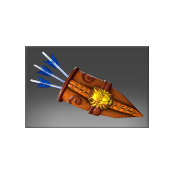 Inscribed Lion Quiver of the Moon Rider