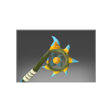 Inscribed Spectrolite Staff