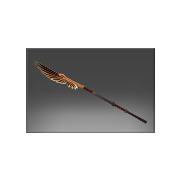 Inscribed Peregrine Lance