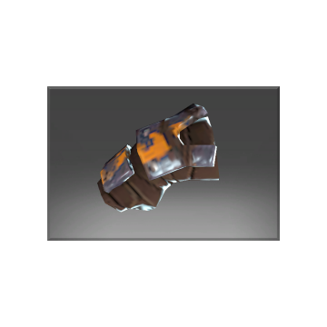 Inscribed Ogre's Caustic Steel Bracers