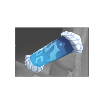 Inscribed Frostiron Sorceress Cuffs