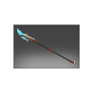 Inscribed Spear of Teardrop Ice