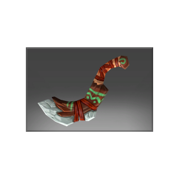 Inscribed Sacred Bones Chopper