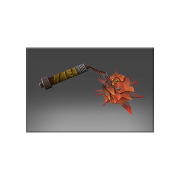 Inscribed Heavy Barbed Morning Star