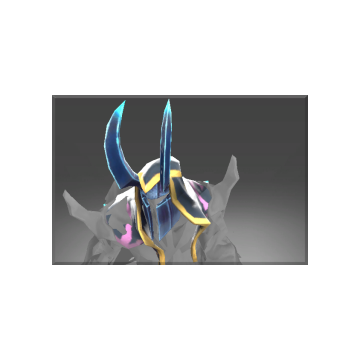 Inscribed Horned Helm of the Frozen Apostle