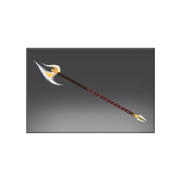 Inscribed Royal Halberd