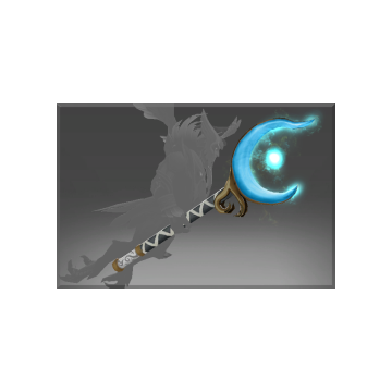 Frozen Rune Forged Staff