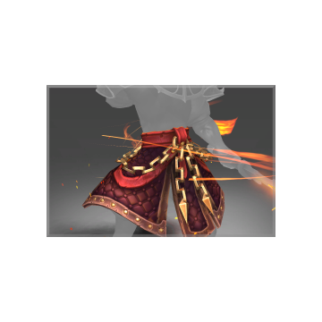 Inscribed Belt of the Forsaken Flame