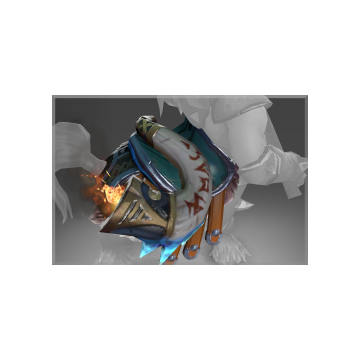 Inscribed Iceplain Ravager Horn
