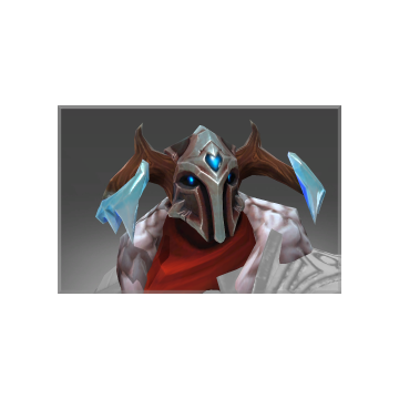 Inscribed Helm of the Guardian of the Sapphire Flame
