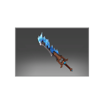 Inscribed Blade of the Guardian of the Sapphire Flame