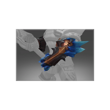 Autographed Arms of the Guardian of the Sapphire Flame