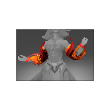 Inscribed Wings of the Ember Crane