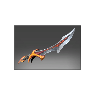 Inscribed Fire Tribunal Sword