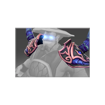 Inscribed Pauldrons of the Storm Dragon Potente