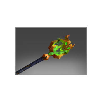 Autographed Staff of the Arcanist's Guise