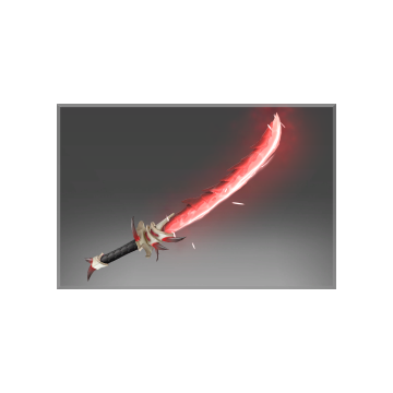 Autographed Provocation of Ruin Sword