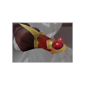 Inscribed Bracers of the Spiteful Djinn