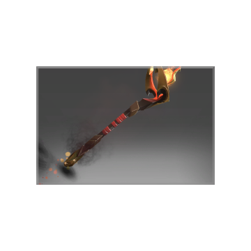 Inscribed Staff of the Spiteful Djinn