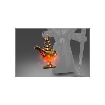 Autographed Lamp of the Spiteful Djinn