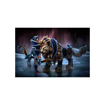 Inscribed Snowstorm Huntress