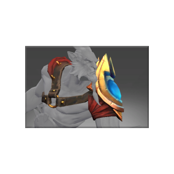 Inscribed Pauldron of Teardrop Ice