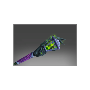 Inscribed Plagueroad Apothacary Staff