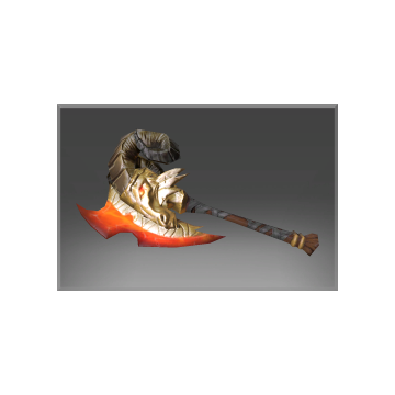 Inscribed Lineage Ram's Head Blade