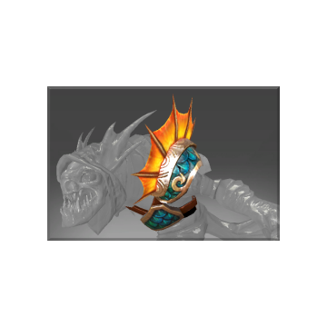 Inscribed Pauldron of the Ocean Conqueror