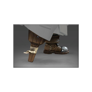 Inscribed Peg Leg of the Renegade