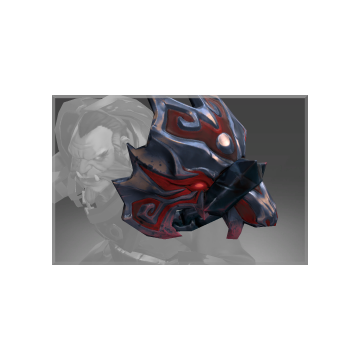 Inscribed Winter Lineage Pauldron of the Grey Ghost