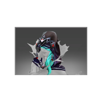 Inscribed Winter Lineage Hood of the Mothbinder