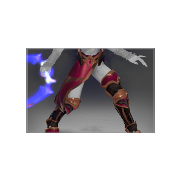 Inscribed Spring Lineage Greaves of Flightless Fury